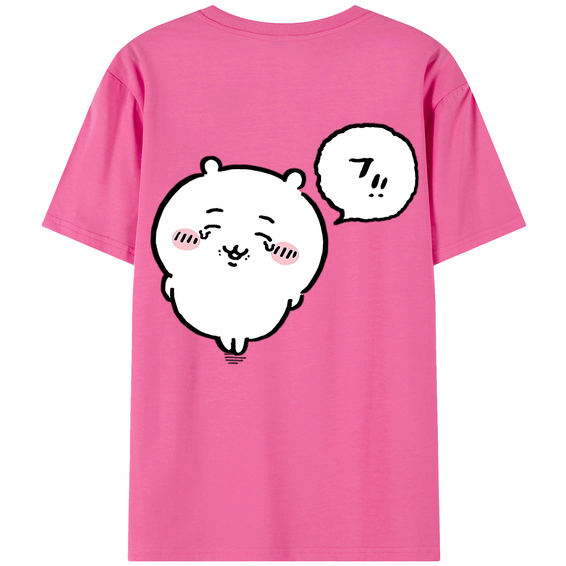（画像用） ちいかわ ちいかわ Chii-kawa chiikawa レディース半袖Tシャツ(バックプリント)